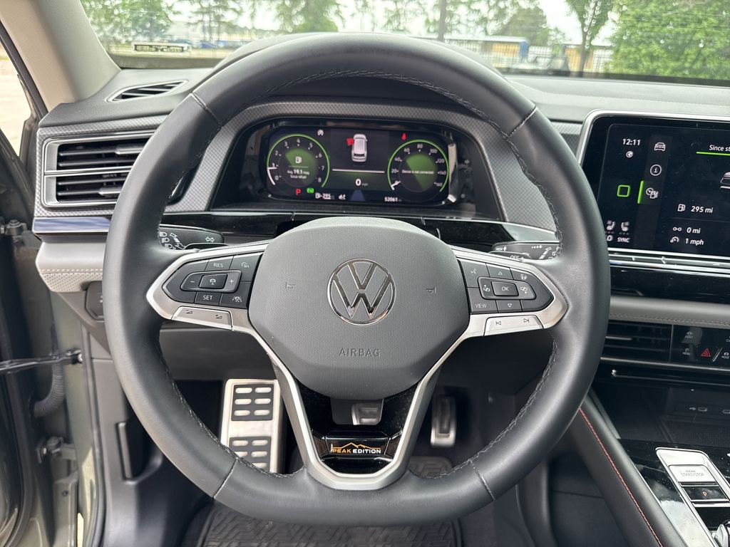 2024 Volkswagen Atlas 2.0T Peak Edition SE w/Technology Green at DeMontrond Ford