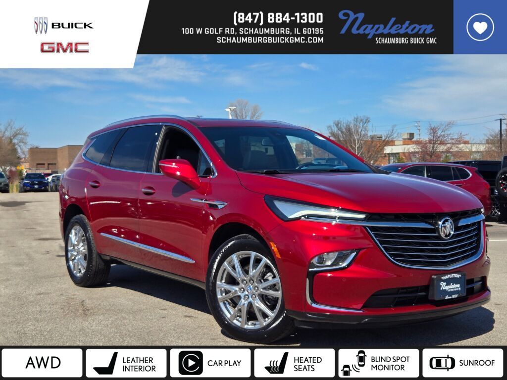 Cherry Red Tintcoat 2024 Buick Enclave Essence AWD SUV / Crossover Four-Wheel Drive 9-Speed Automatic