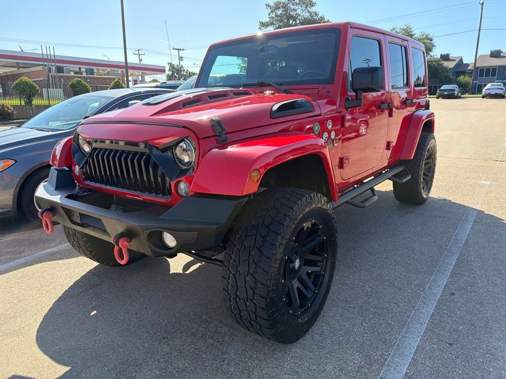 Firecracker Red Clearcoat 2016 Jeep Wrangler SUV / Crossover Four-Wheel Drive 5-Speed Automatic