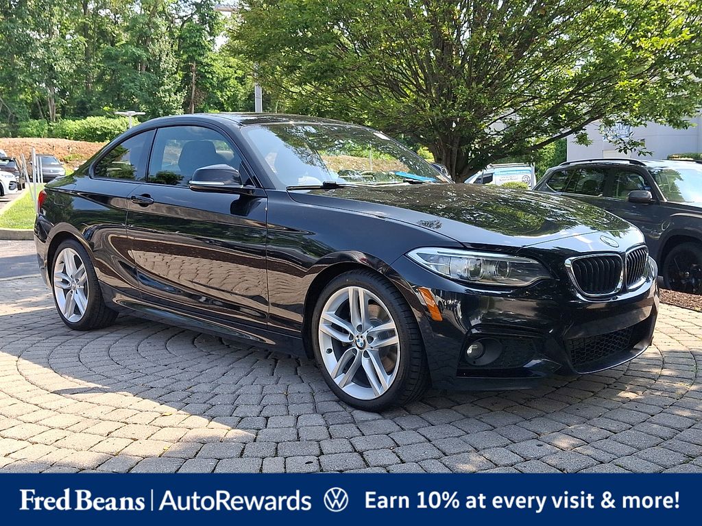 Black Sapphire Metallic 2017 BMW 2 Series Coupe All-Wheel Drive 8-Speed Automatic