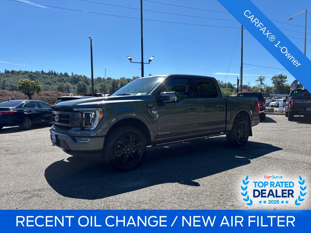 Carbonized Gray Metallic 2023 Ford F-150 Pickup Truck Four-Wheel Drive Automatic