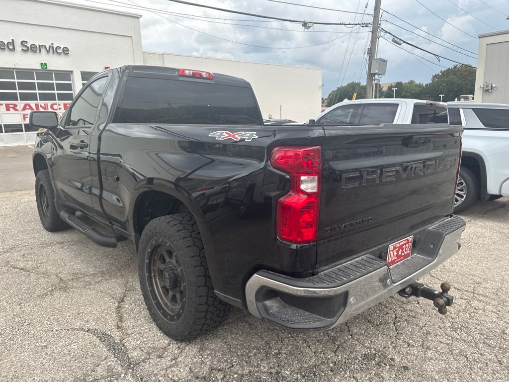 2025 Black Chevrolet Silverado 1500 WT 4X4 Truck