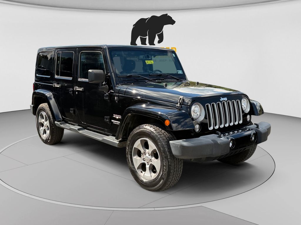 Black Clearcoat 2017 Jeep Wrangler SUV / Crossover Four-Wheel Drive 6-Speed Manual