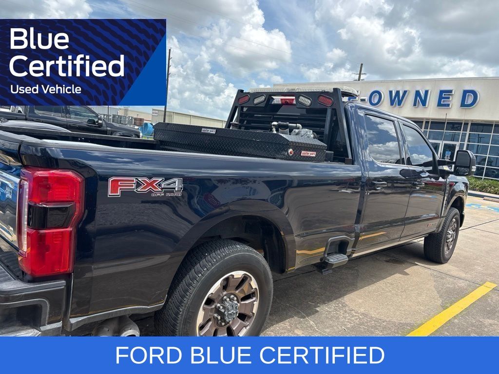 2024 Ford F-350SD King Ranch Blue at Central Houston Nissan