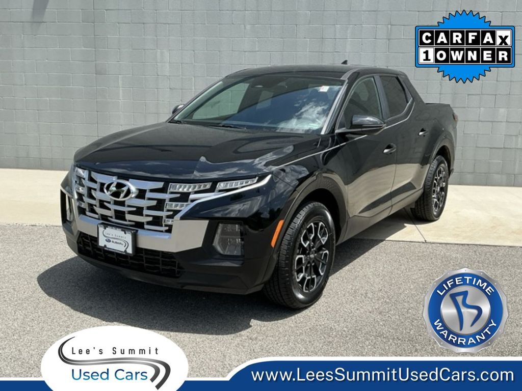 Phantom Black 2024 Hyundai Santa Cruz Pickup Truck Front-Wheel Drive 8-Speed Automatic