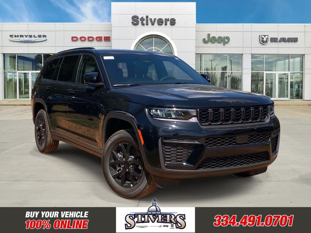 Diamond Black Crystal Pearlcoat 2026 Jeep Grand Cherokee L SUV / Crossover 4X2 8-Speed Automatic
