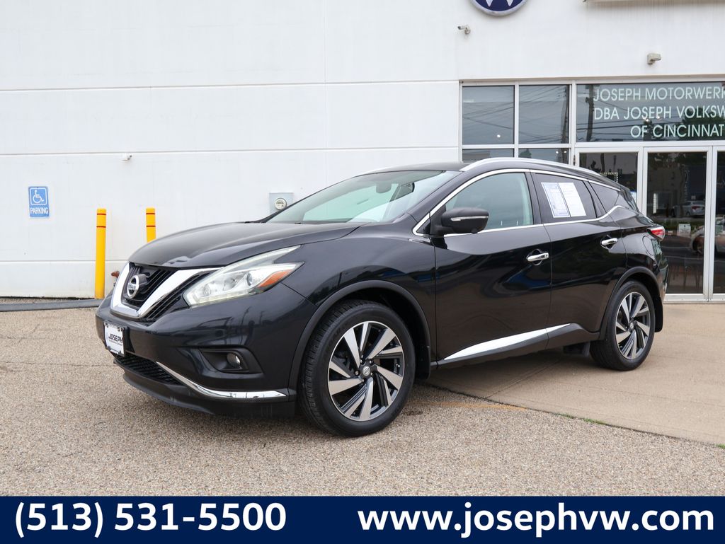 Gray (Magnetic Black) 2015 Nissan Murano Platinum AWD SUV / Crossover All-Wheel Drive Continuously Variable Transmission