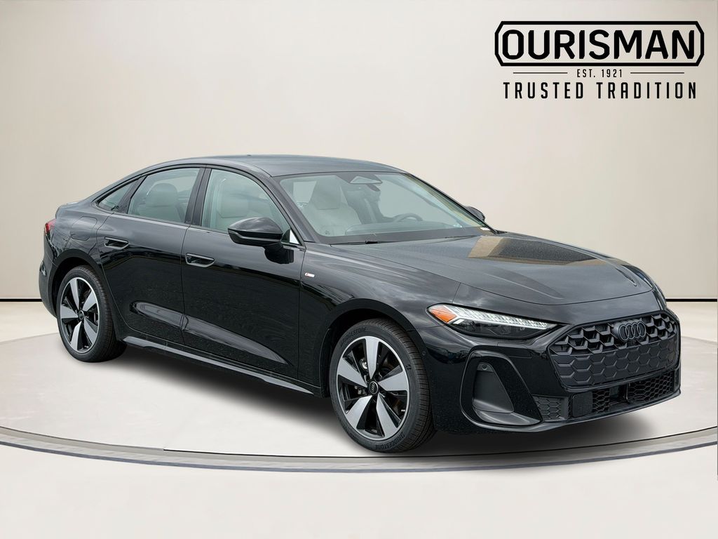 Mythos Black Metallic 2026 Audi A5 Coupe 7-Speed Automatic