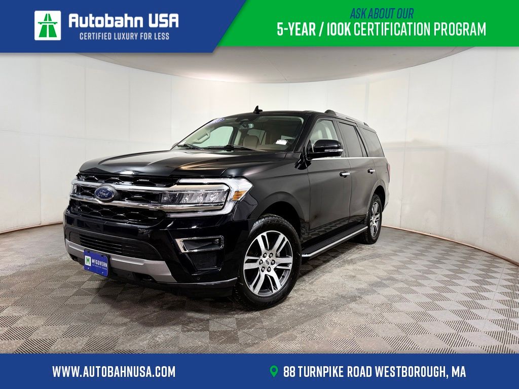 Black Metallic 2023 Ford Expedition Limited 4WD SUV / Crossover Four-Wheel Drive Automatic