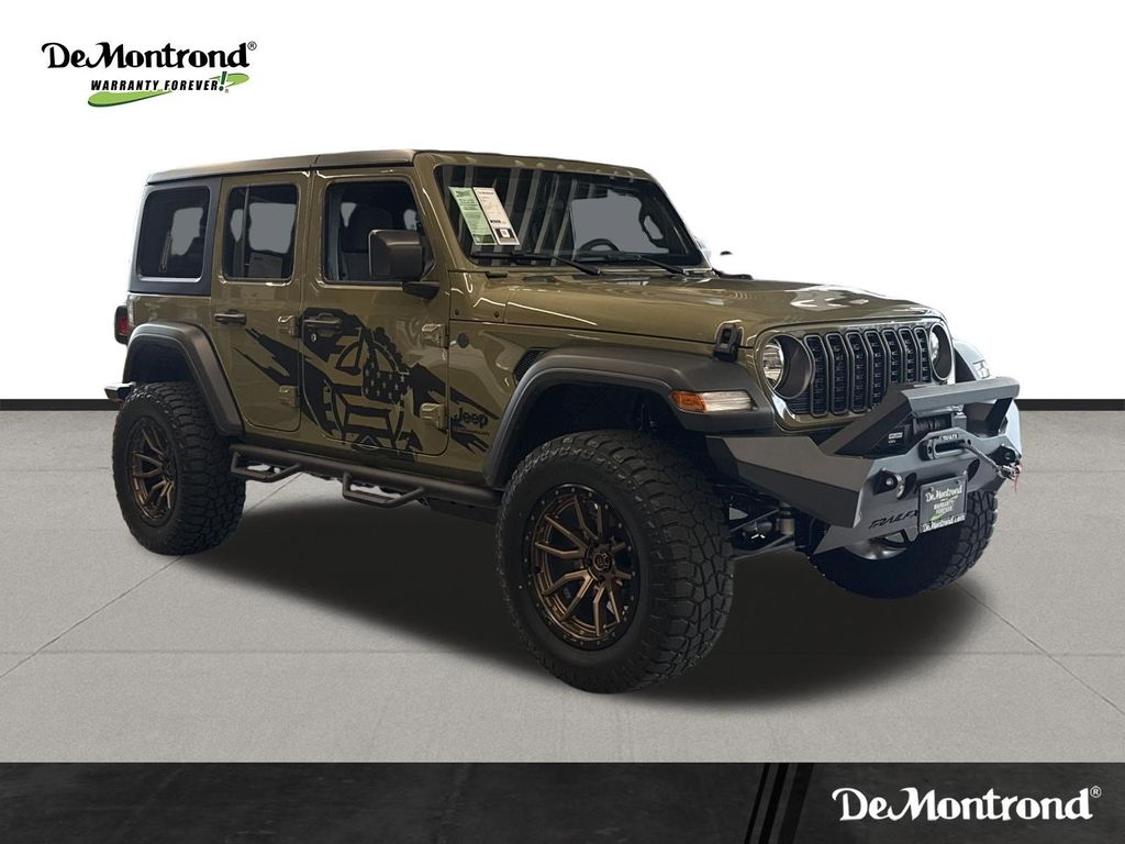 2026 Jeep Wrangler Sport Green at Texan Dodge Chrysler Jeep Ram