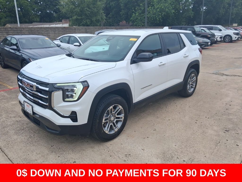 Summit White 2025 GMC Terrain Elevation AWD SUV / Crossover Four-Wheel Drive 8-Speed Automatic Overdrive
