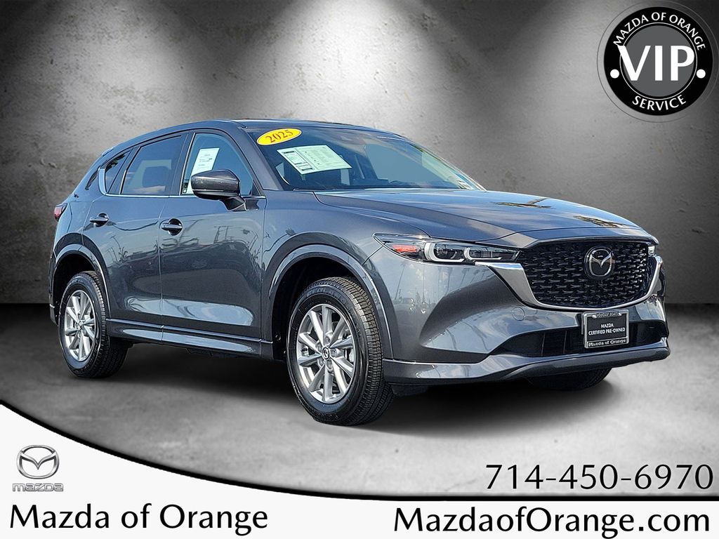 Machine Gray Metallic 2025 Mazda CX-5 SUV / Crossover All-Wheel Drive 6-Speed Automatic