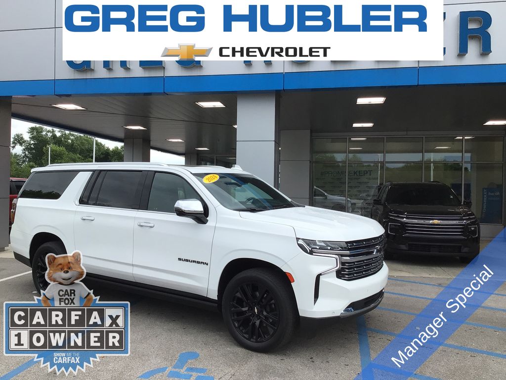 Summit White 2024 Chevrolet Suburban SUV / Crossover Four-Wheel Drive Automatic