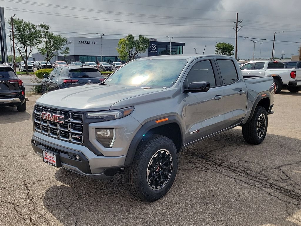 2026 GMC Canyon AT4 Silver at Brown Buick GMC