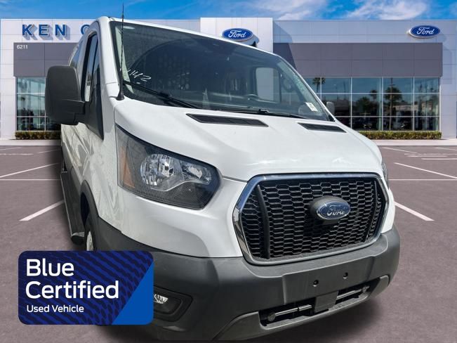 Oxford White 2025 Ford Transit Cargo Van Rear-Wheel Drive