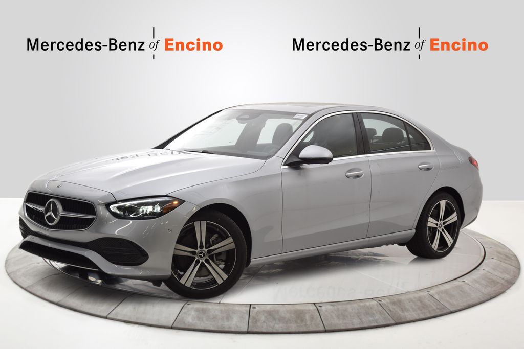 Cirrus Silver 2026 Mercedes-Benz C-Class C 300 RWD Sedan Rear-Wheel Drive 9-Speed Automatic