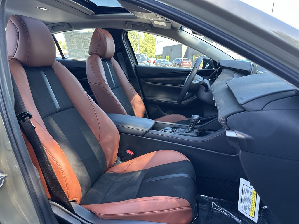2025 Mazda Mazda3 2.5 Carbon Turbo Beige at Stokes Mazda