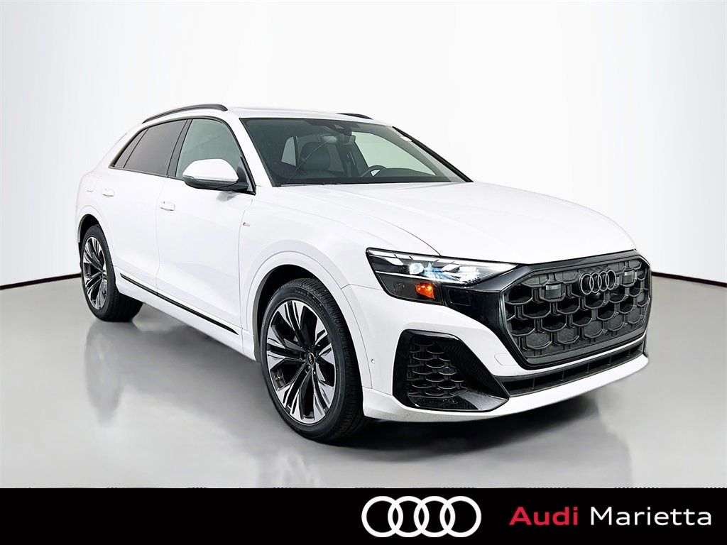 Glacier White Metallic 2026 Audi Q8 SUV / Crossover All-Wheel Drive 8-Speed Automatic