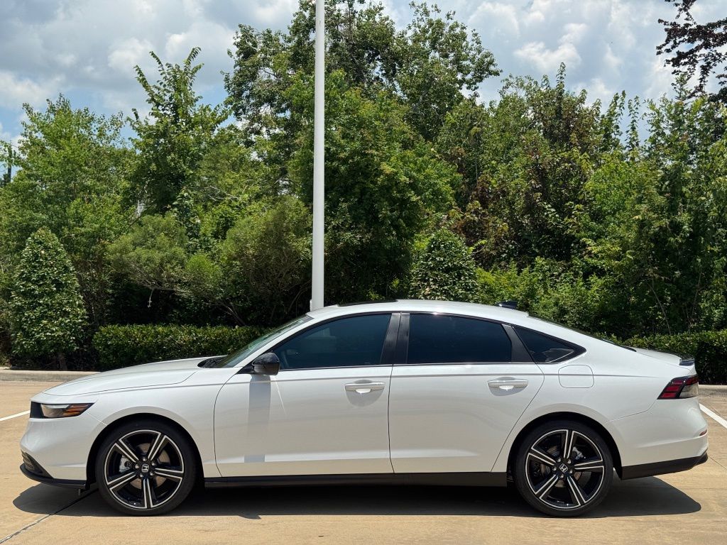 2026 Honda Accord Hybrid Sport White at Community Honda