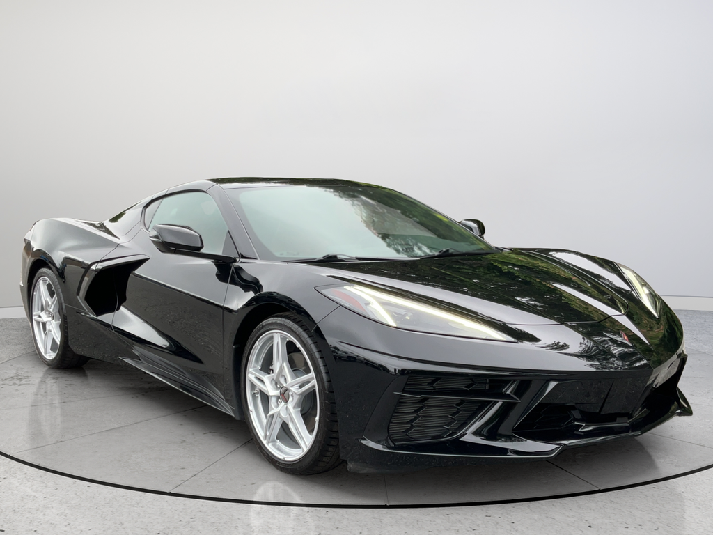 Black 2020 Chevrolet Corvette Coupe Rear-Wheel Drive 8-Speed Dual Clutch