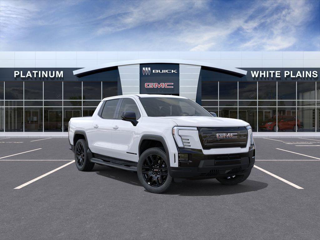 Summit White 2026 GMC Sierra EV Pickup Truck All-Wheel Drive 1-Speed Automatic