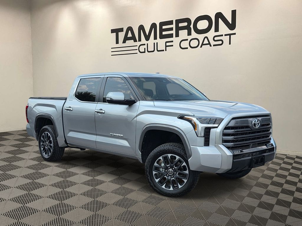 Celestial Silver Metallic 2024 Toyota Tundra Pickup Truck Four-Wheel Drive Automatic