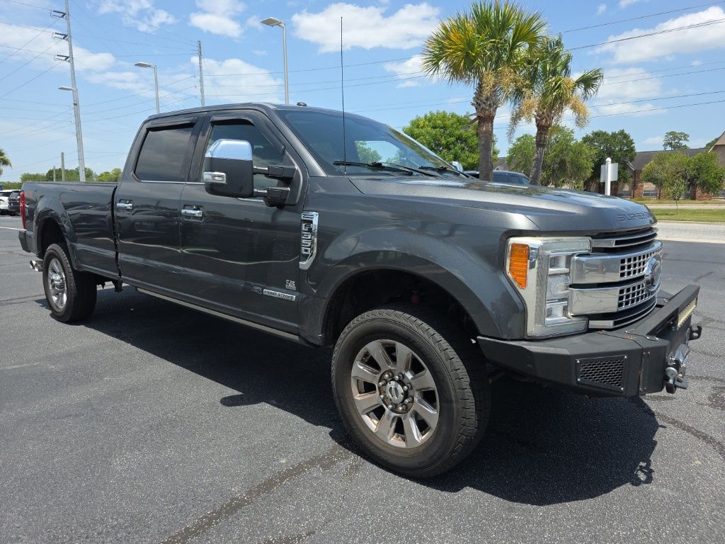 Gray (Magnetic Metallic) 2017 Ford F-350 Super Duty Pickup Truck Four-Wheel Drive 6-Speed Automatic