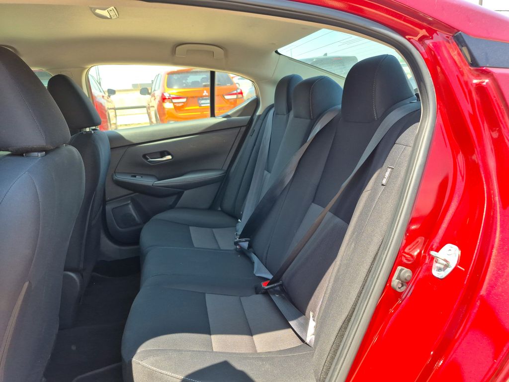 2023 Nissan Sentra SV Red at Texan Dodge Chrysler Jeep Ram