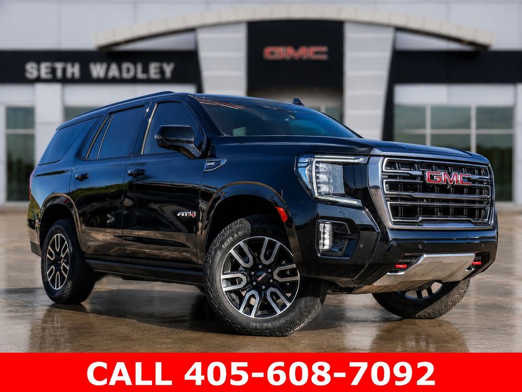 Onyx Black 2024 GMC Yukon AT4 4WD SUV / Crossover Four-Wheel Drive
