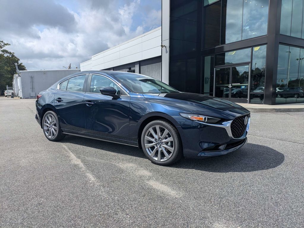 Deep Crystal Blue Mica 2026 Mazda MAZDA3 Sedan Front-Wheel Drive 6-Speed Automatic