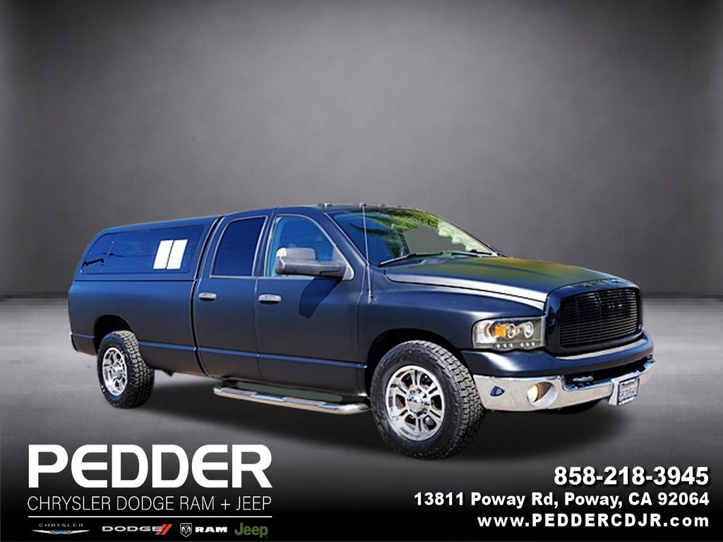 Black 2005 Dodge RAM 3500 Pickup Truck Rear-Wheel Drive 4-Speed Automatic