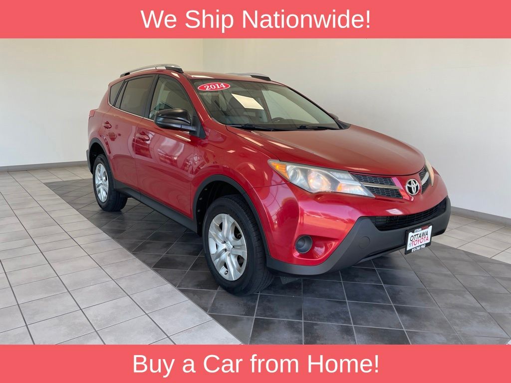 Barcelona Red Metallic 2014 Toyota RAV4 SUV / Crossover Front-Wheel Drive 6-Speed Automatic
