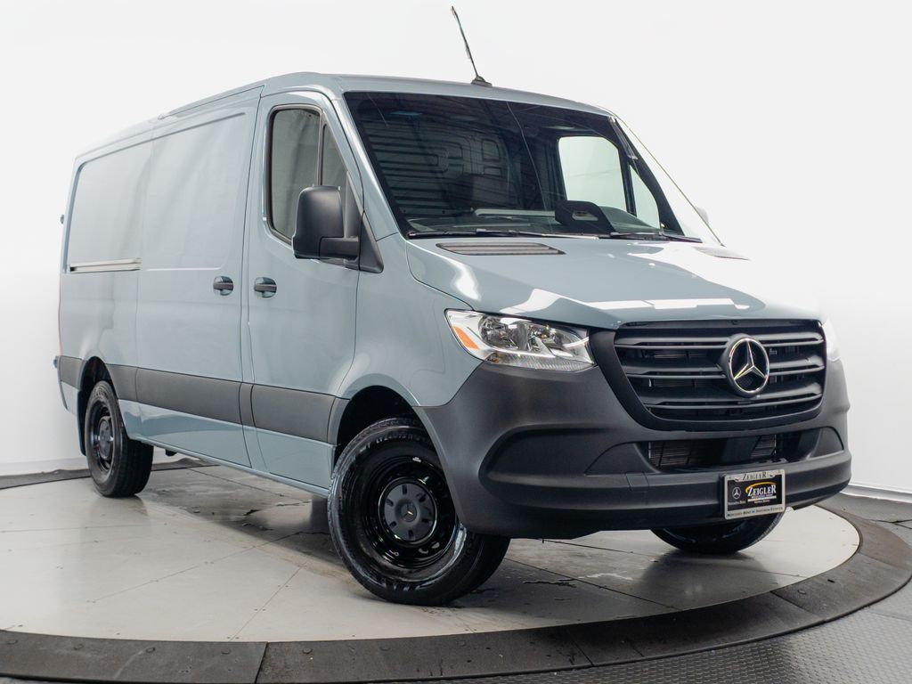 Gray 2026 Mercedes-Benz Sprinter Cargo 2500 144 RWD Van Rear-Wheel Drive 9-Speed Automatic