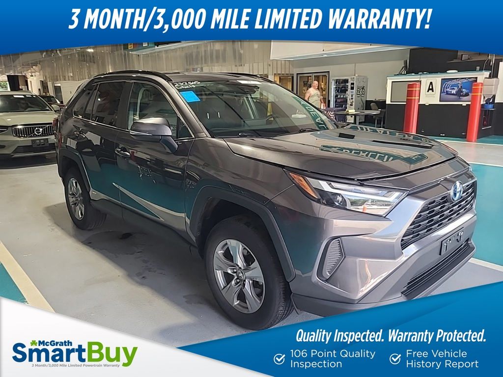 Magnetic Gray Metallic 2023 Toyota RAV4 Hybrid SUV / Crossover All-Wheel Drive Continuously Variable Transmission