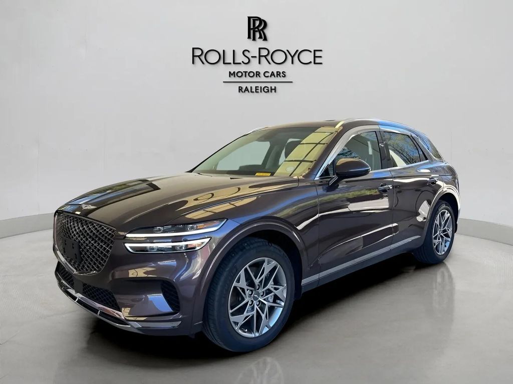 Red (Burgundy) 2023 Genesis GV70 SUV / Crossover All-Wheel Drive 8-Speed Automatic