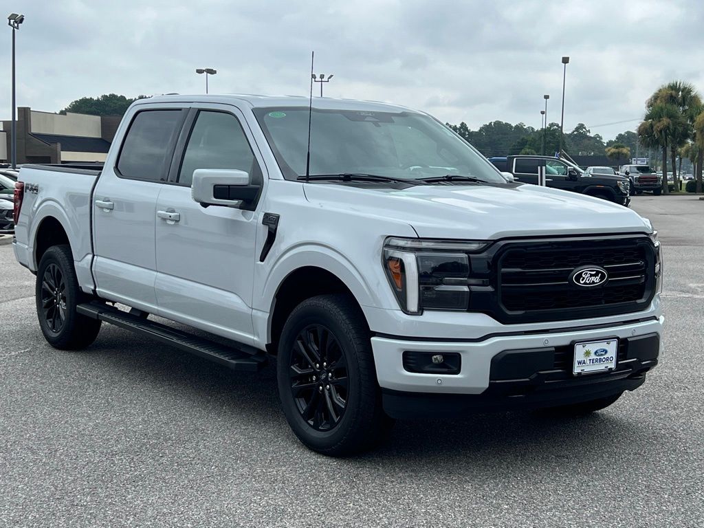 2025 Ford F-150 Lariat White at Davis Toyota of Orangeburg
