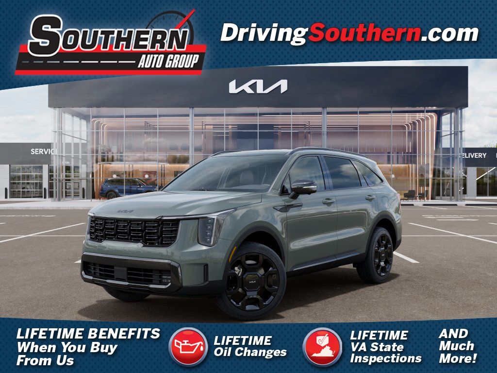 Cityscape Green 2026 Kia Sorento Hybrid SUV / Crossover All-Wheel Drive 6-Speed Automatic