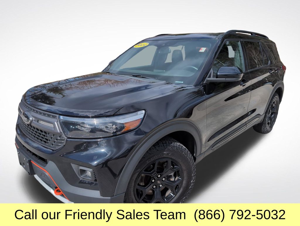 Agate Black Metallic 2022 Ford Explorer Timberline AWD SUV / Crossover All-Wheel Drive Automatic