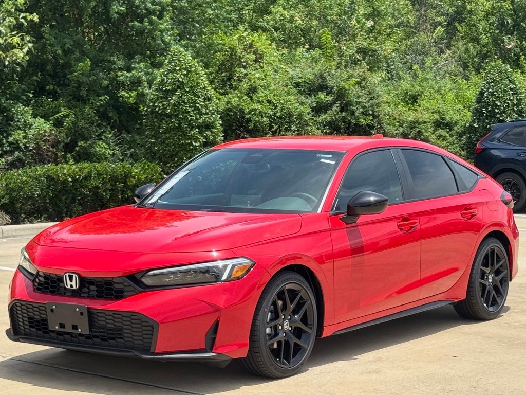 2026 Honda Civic Sport Red at DeMontrond Auto Country