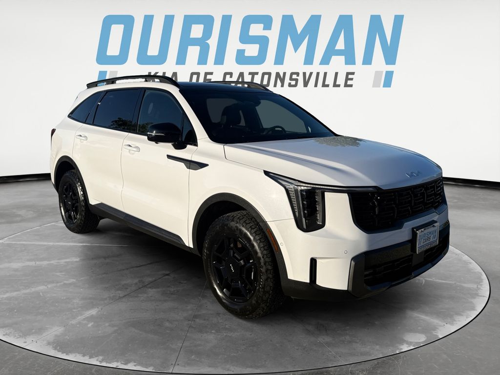 White Pearl 2024 Kia Sorento SUV / Crossover All-Wheel Drive 8-Speed Dual Clutch