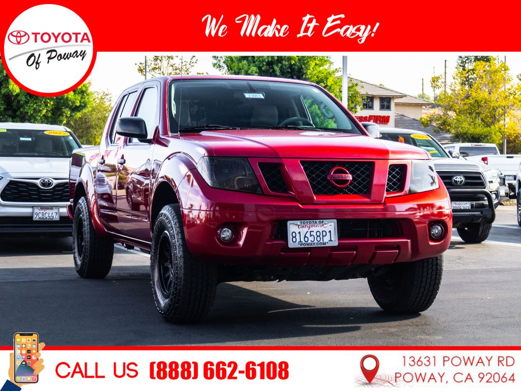 Cayenne Red Pearl 2014 Nissan Frontier Pickup Truck 4X2 5-Speed Automatic Overdrive