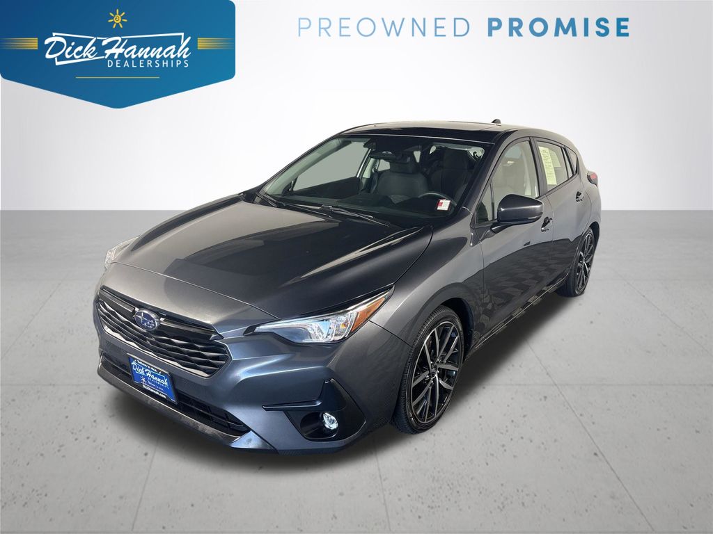 Magnetite Gray Metallic 2024 Subaru Impreza Wagon All-Wheel Drive Continuously Variable Transmission