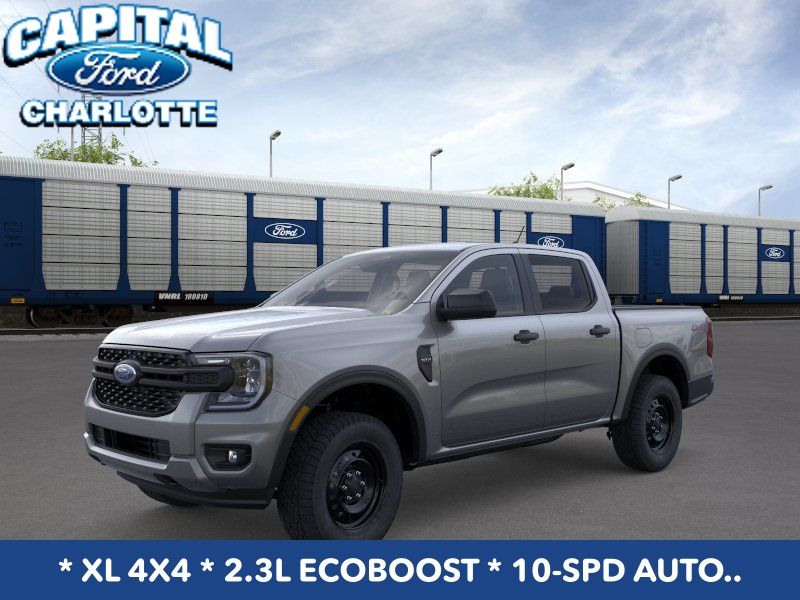 Gray Metallic 2026 Ford Ranger Pickup Truck Four-Wheel Drive Automatic
