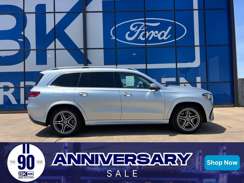 Silver 2025 Mercedes-Benz GLS SUV / Crossover All-Wheel Drive 9-Speed Automatic