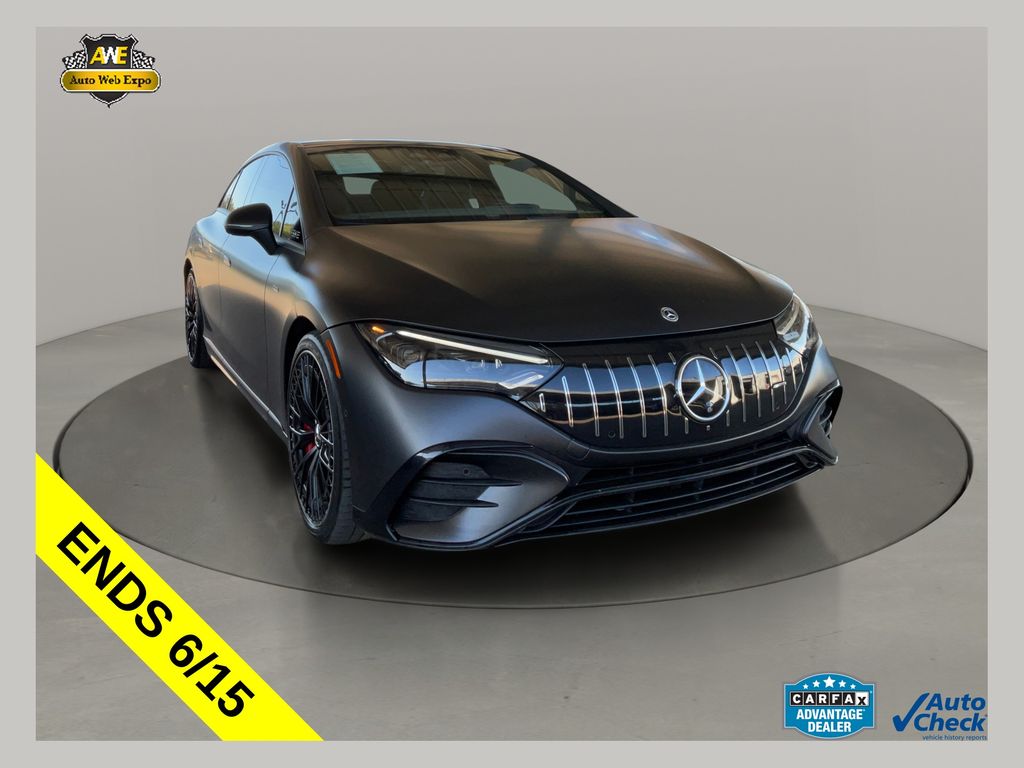 MANUFAKTUR Graphite Gray Magno 2023 Mercedes-Benz EQE AMG 4MATIC Sedan All-Wheel Drive 1-Speed Automatic