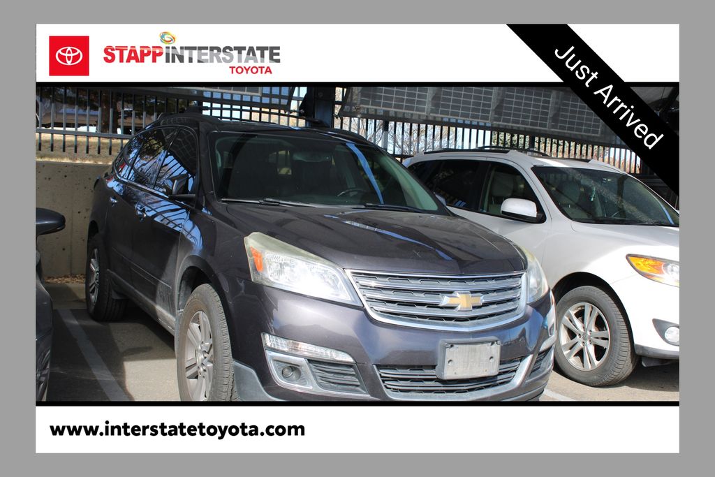 Gray (Tungsten Metallic) 2016 Chevrolet Traverse 2LT AWD SUV / Crossover All-Wheel Drive 6-Speed Automatic
