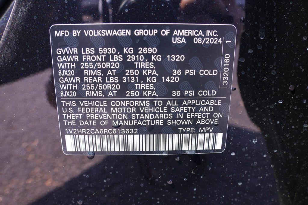 2024 Volkswagen Atlas 2.0T SE w/Technology 39