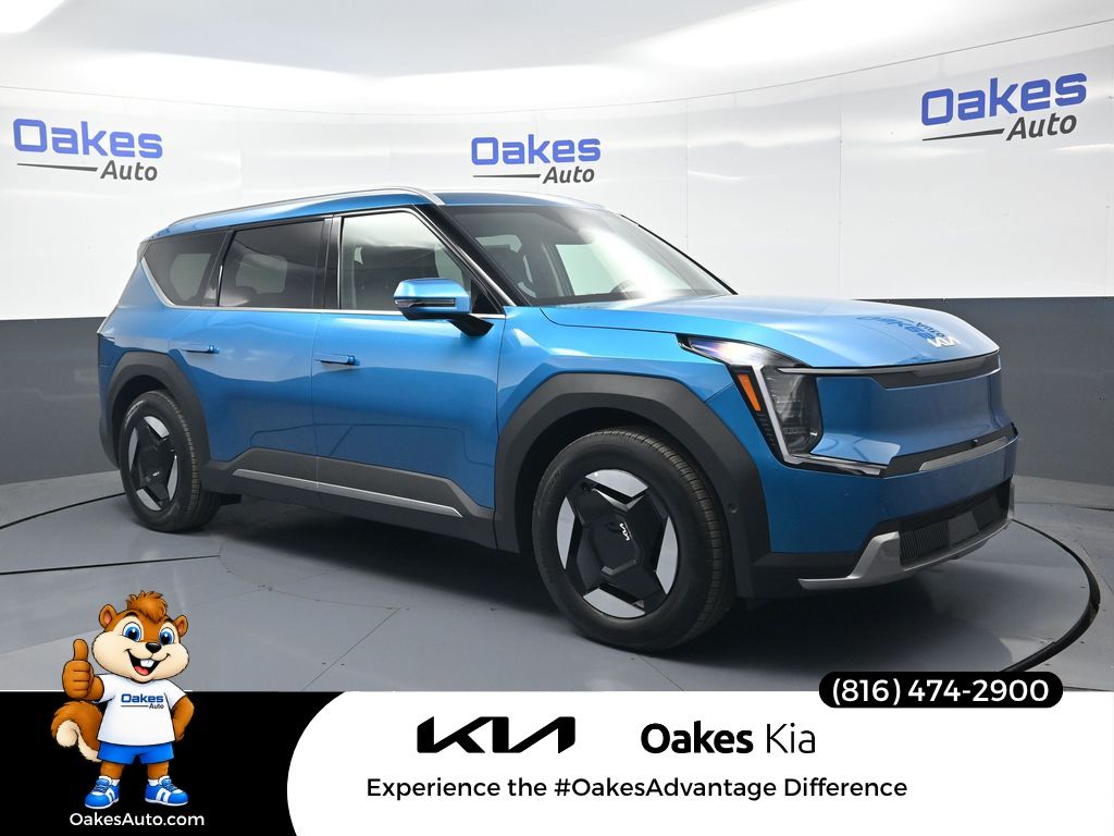 Ocean Blue 2026 Kia EV9 SUV / Crossover All-Wheel Drive 1-Speed Automatic