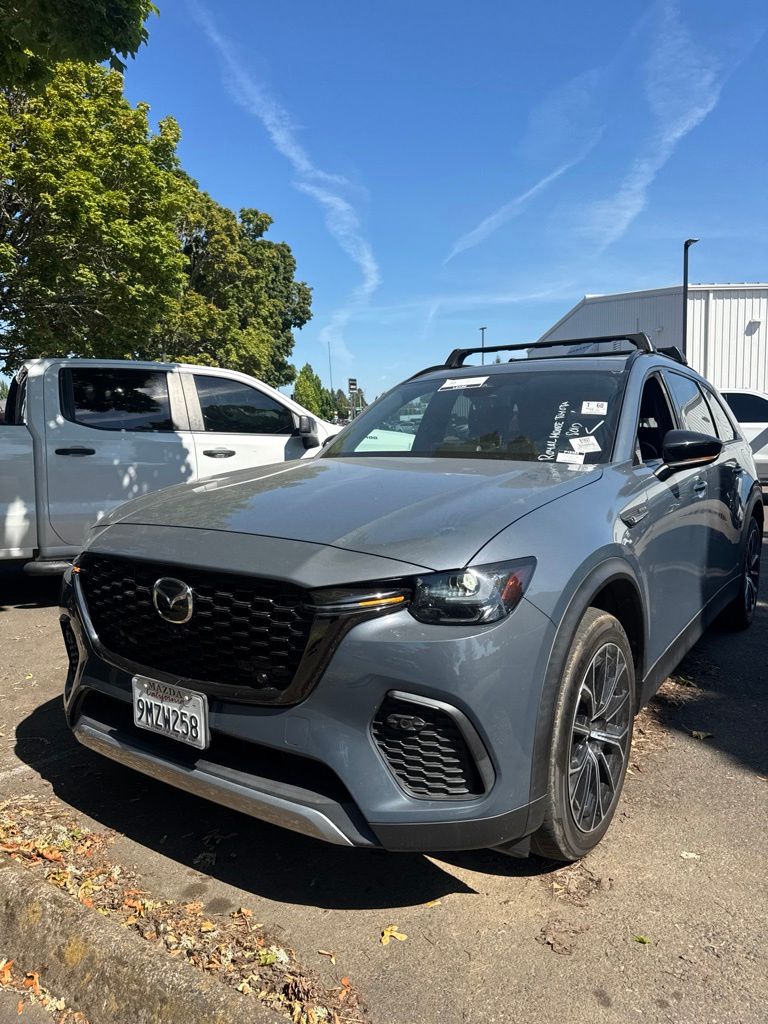Polymetal Gray Metallic 2025 Mazda CX-70 SUV / Crossover All-Wheel Drive 8-Speed Automatic