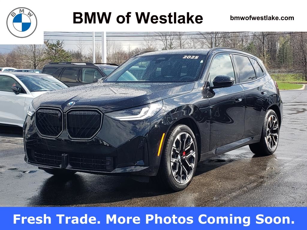 Black Sapphire Metallic 2025 BMW X3 30 xDrive SUV / Crossover All-Wheel Drive 8-Speed Automatic